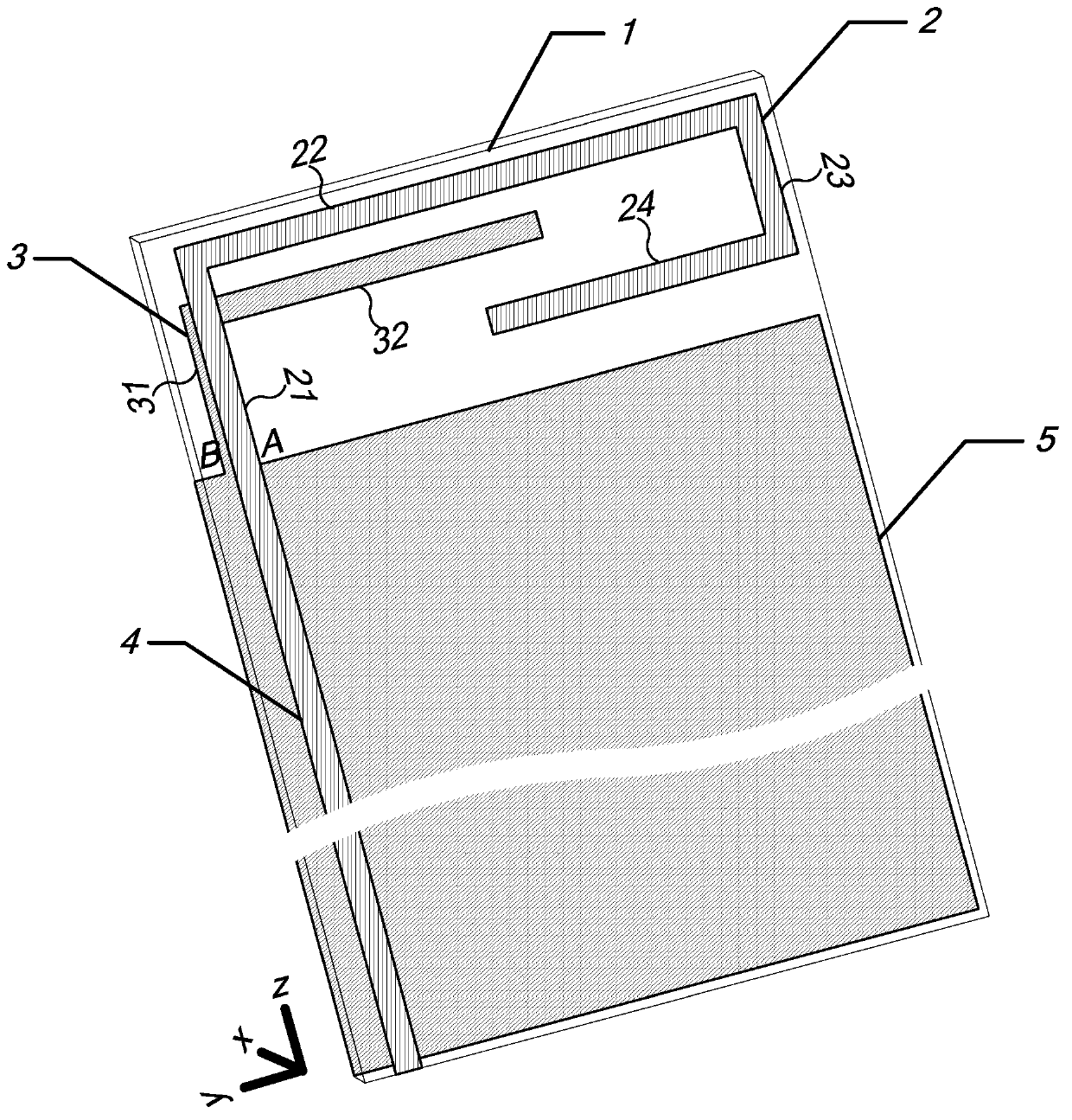 Broadband multi-frequency-range printed antenna based on double sided parallel strip line (DSPSL) feed structure