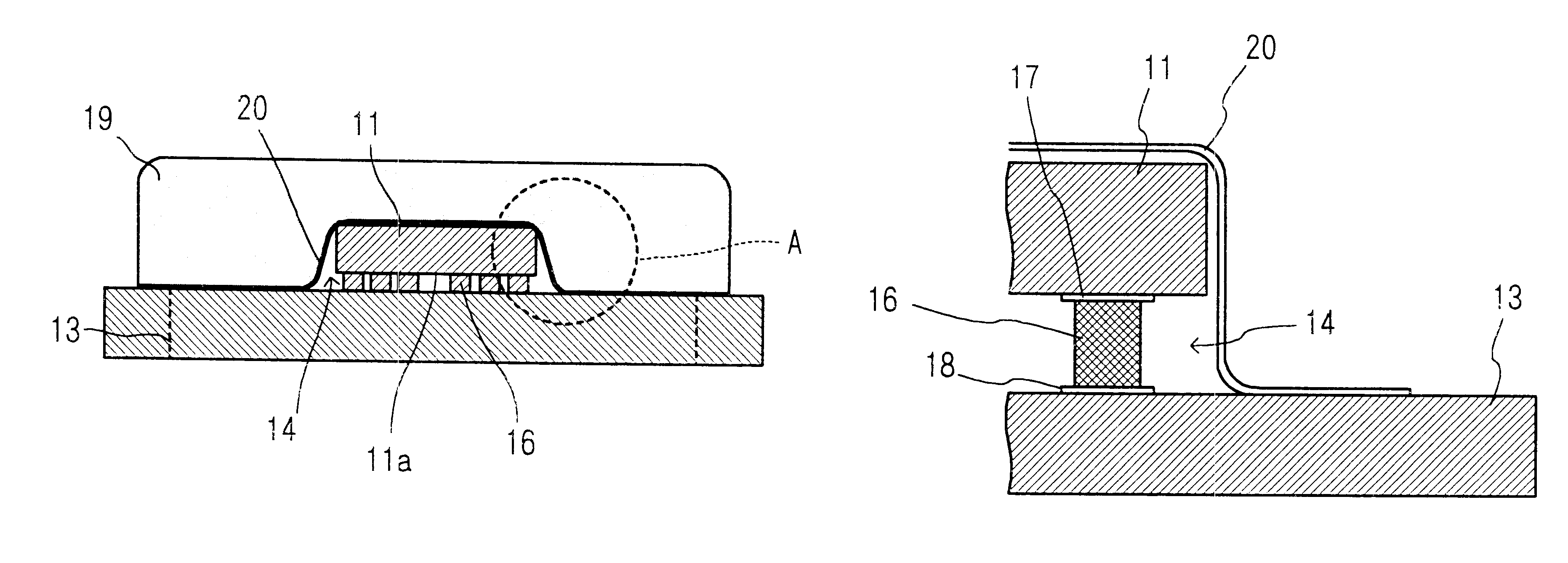 Surface-acoustic wave device package