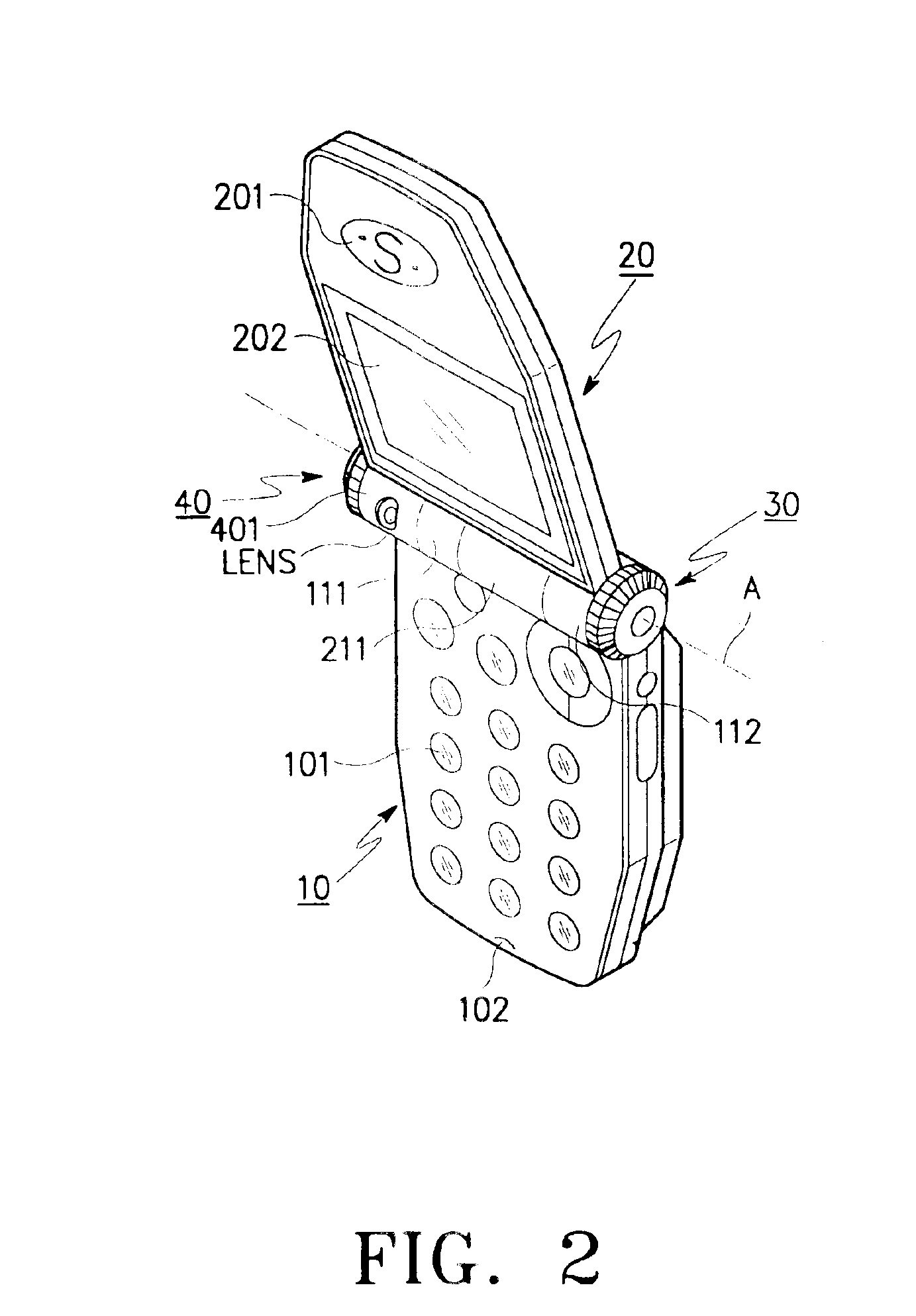 Radiotelephone for visual communication