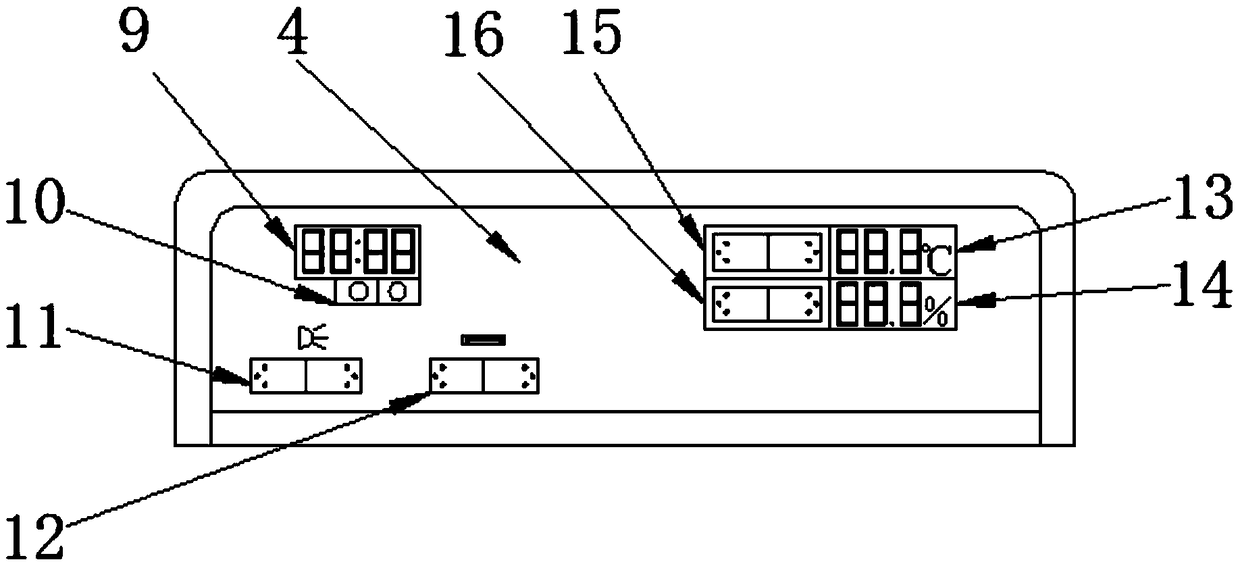 Platform type intelligent combination germination accelerating device with adjustable temperature and humidity and controllable illumination