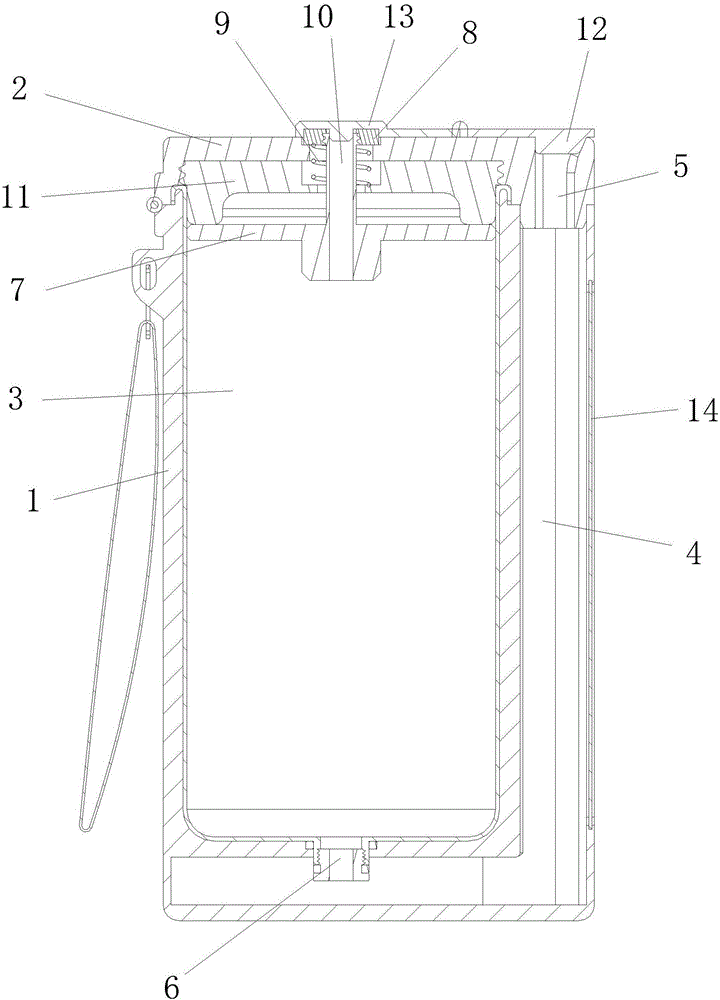 Double-liner outdoor sports water cup