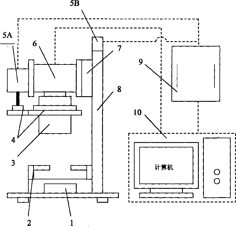 Digitalized detail visualizer of industrial X-ray negative with variable zooming ratio