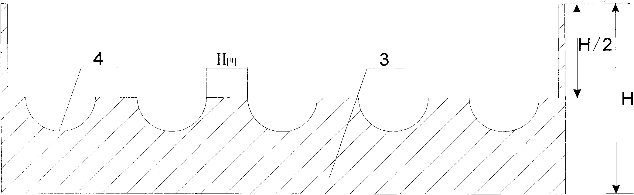 Method for preparing three-component phononic crystal by using scattering objects