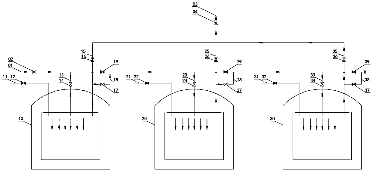 Low-temperature storage tank pre-cooling system and pre-cooling method