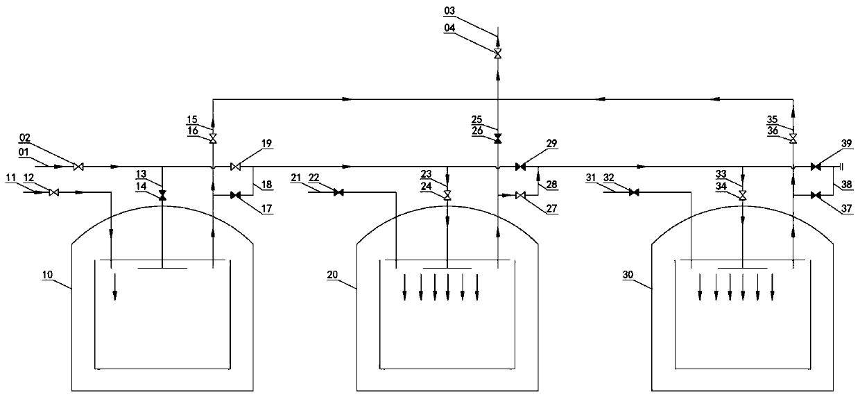 Low-temperature storage tank pre-cooling system and pre-cooling method