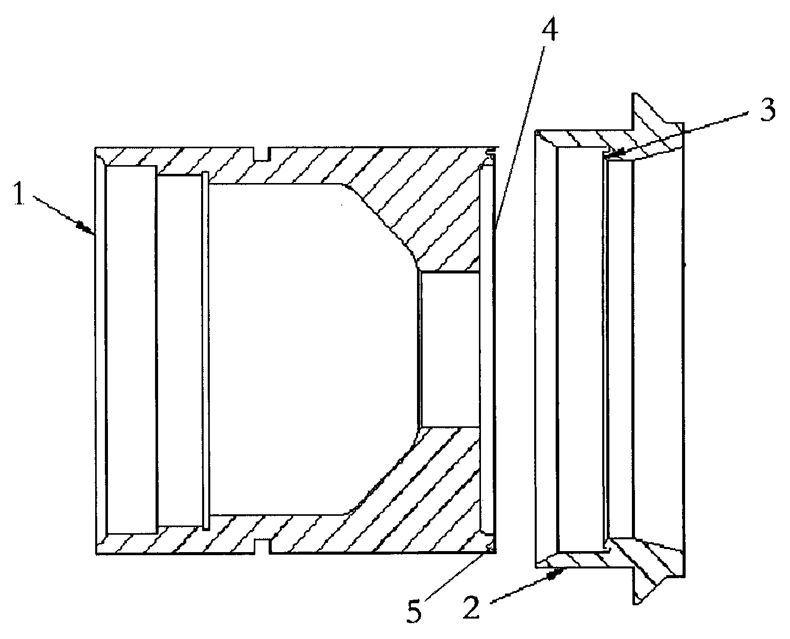 Anti-washing throttle valve sealing surface structure