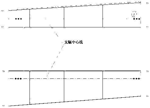 Manufacturing method of upper supporting legs of tire crane