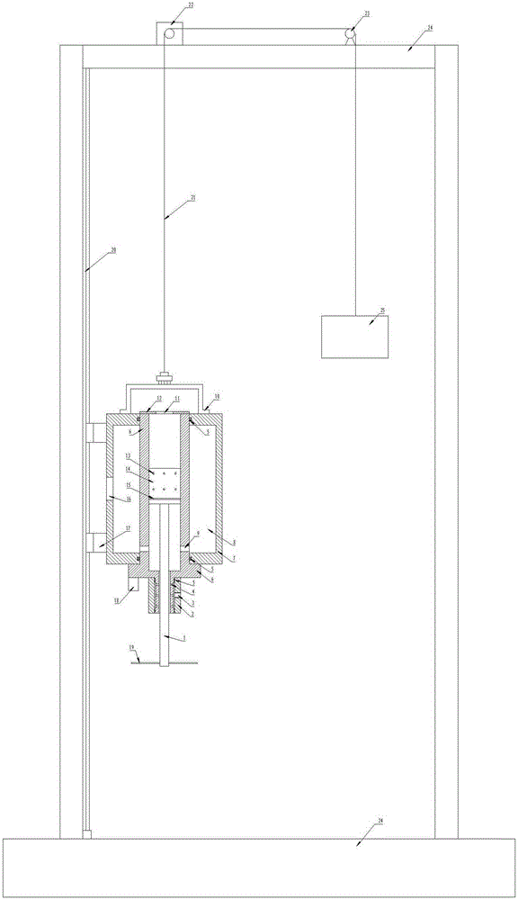 A high-precision constant force hanging device