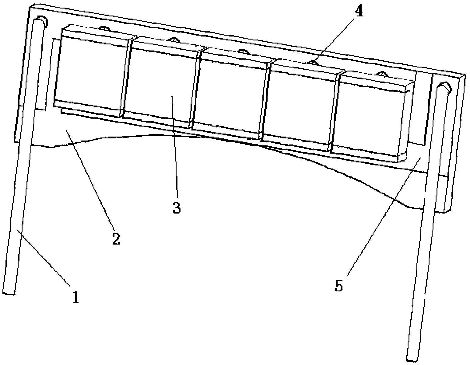 High capacity multilayer ceramic dielectric capacitor composed of chips and provided with leads