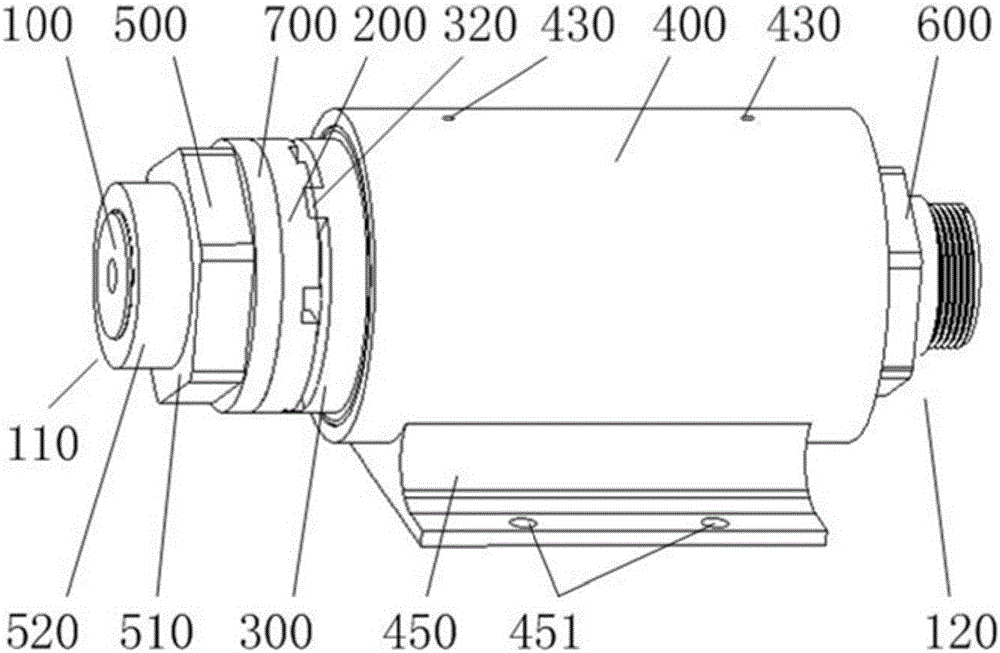 Comprehensive measurement device and method for bearing rigidity and starting friction torque