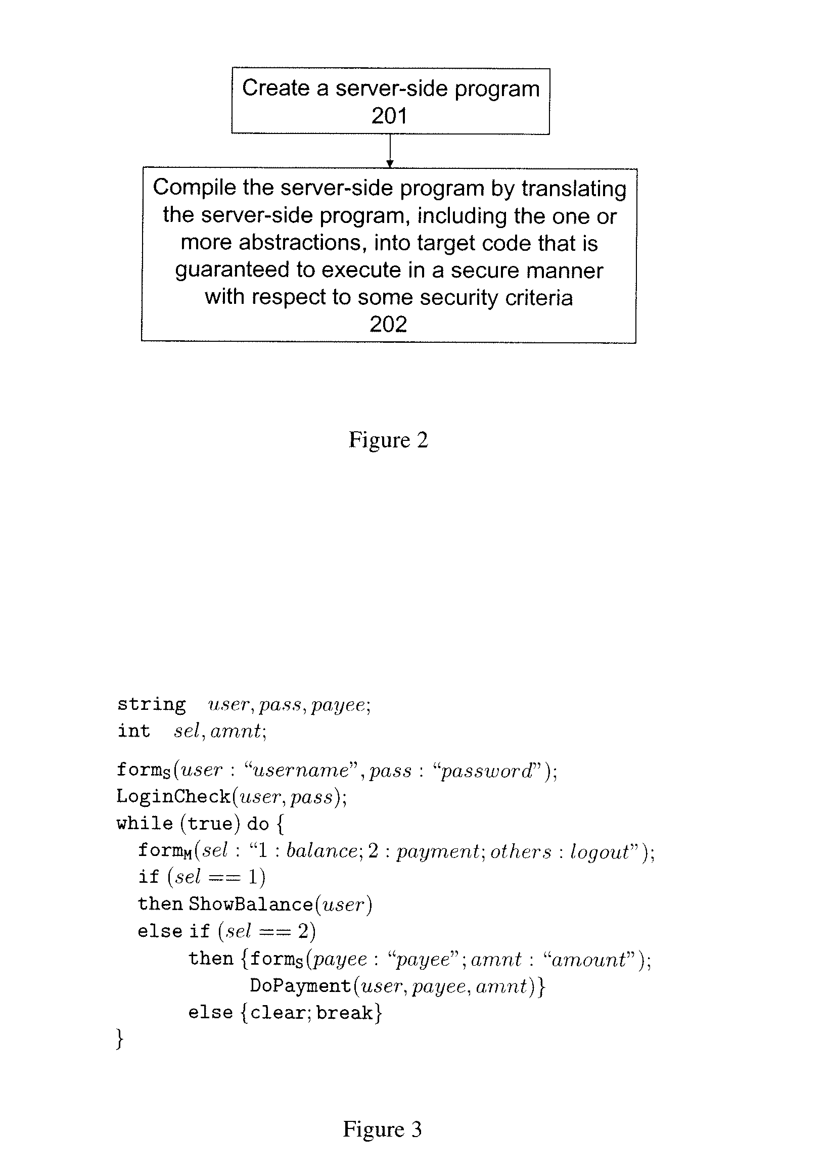 Domain-specific language abstractions for secure server-side scripting