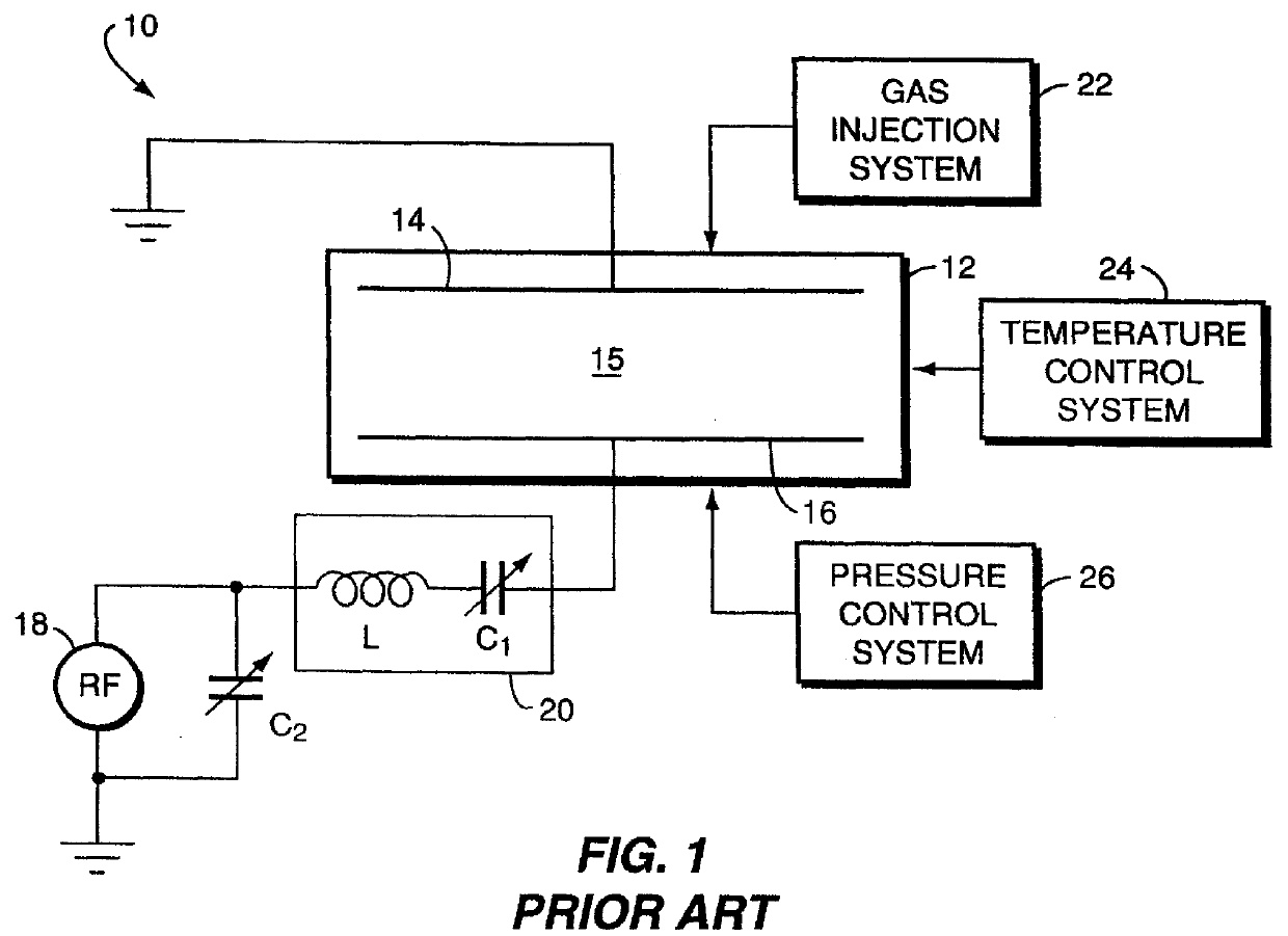 Electrode with domes for plasma focusing