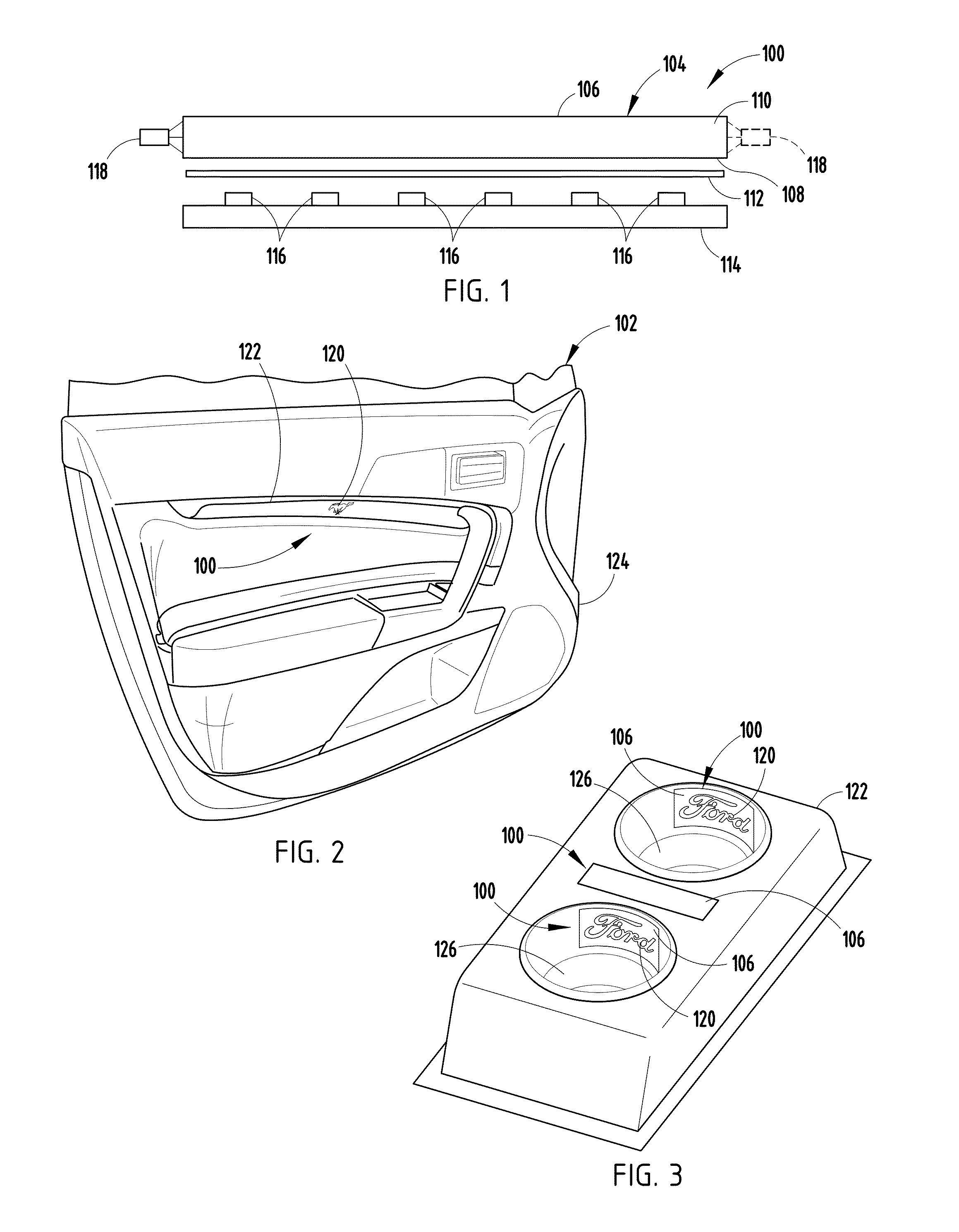 Light bar proximity switch