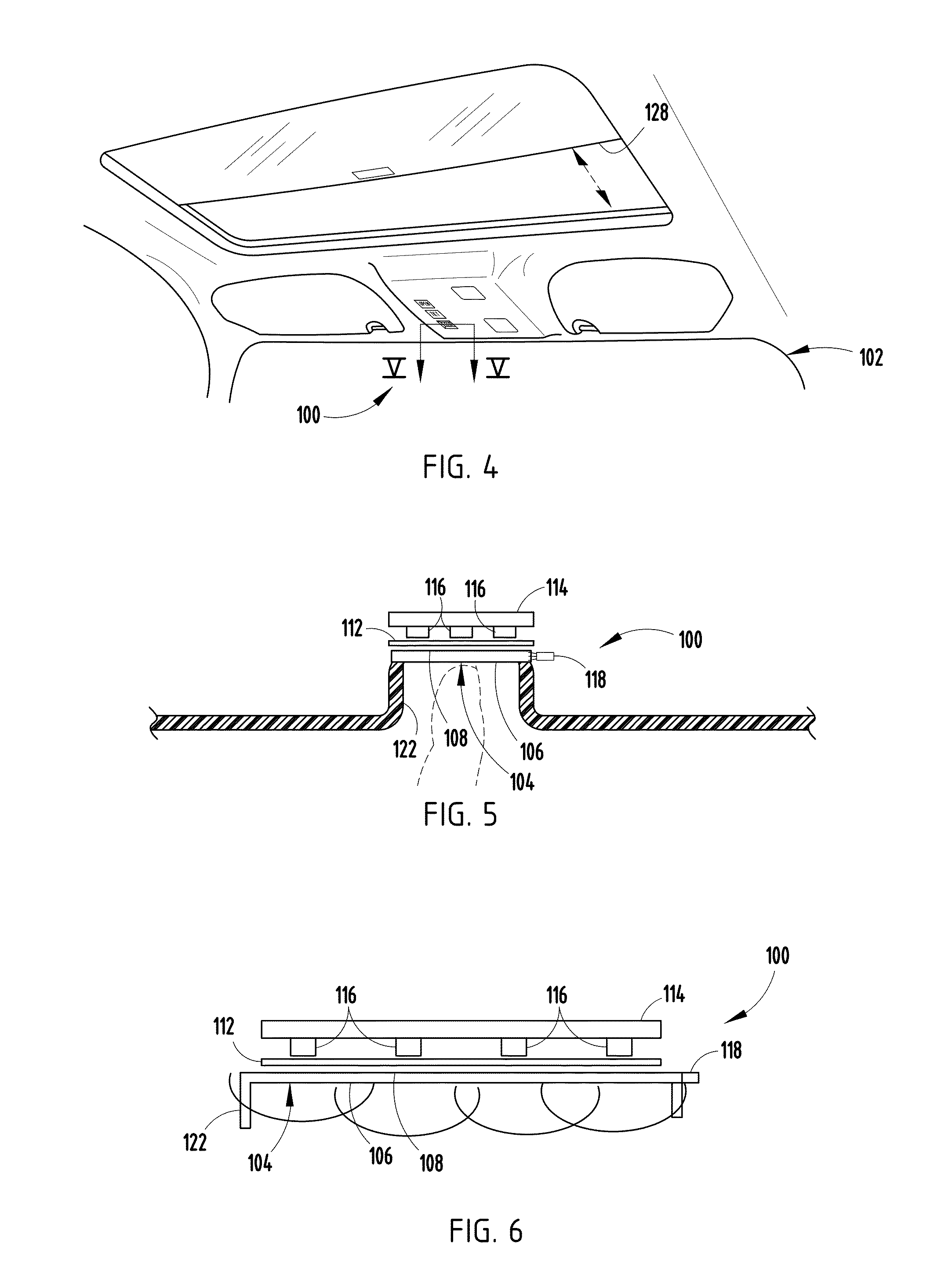 Light bar proximity switch