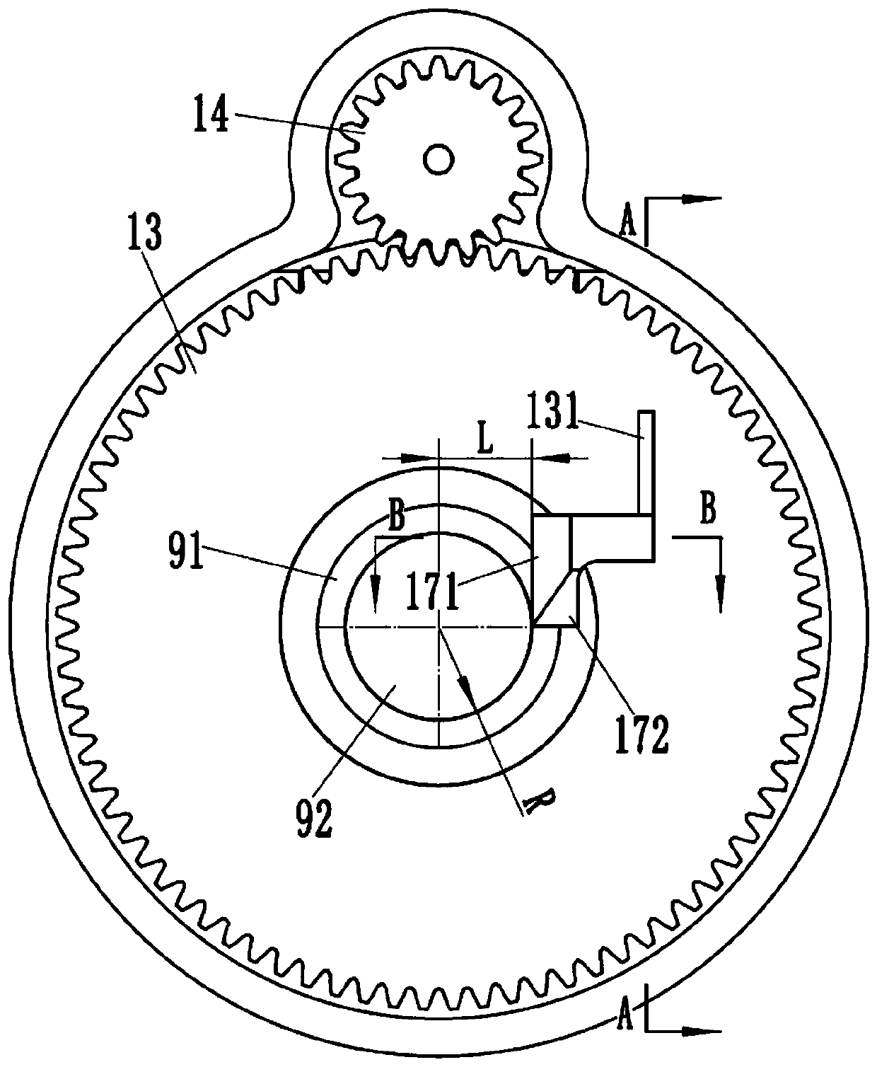 Wire and cable head peeling device