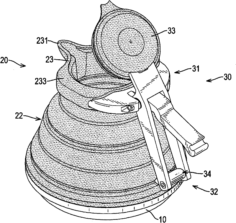 Foldable kettle and kettle body handle structure