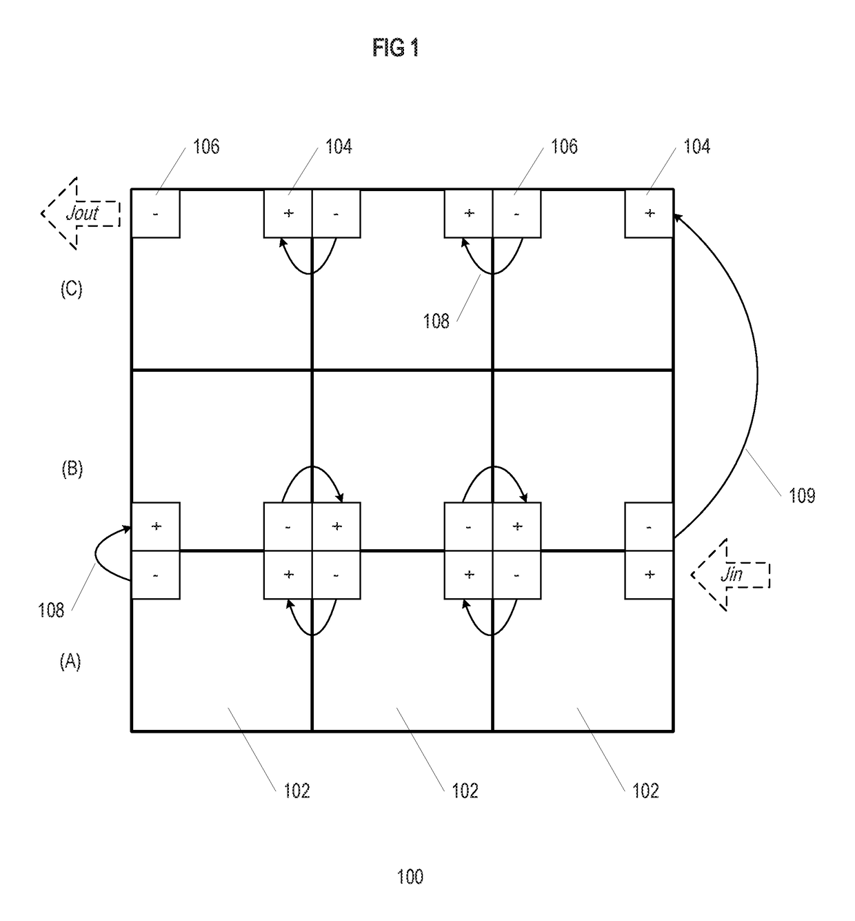 Photovoltaic modules with corner junction boxes and array of the same