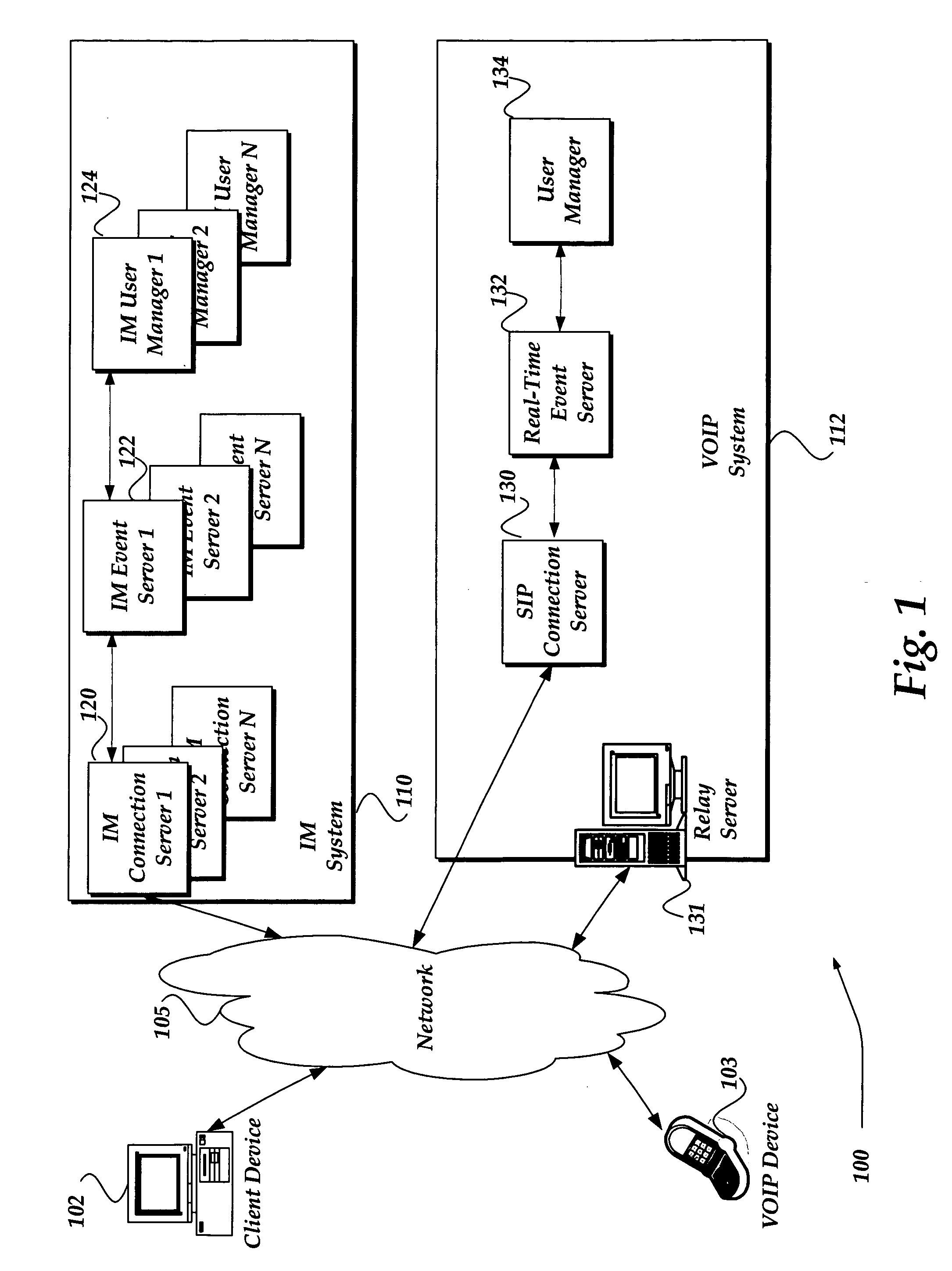 Selecting a network based on metrics for real time communication