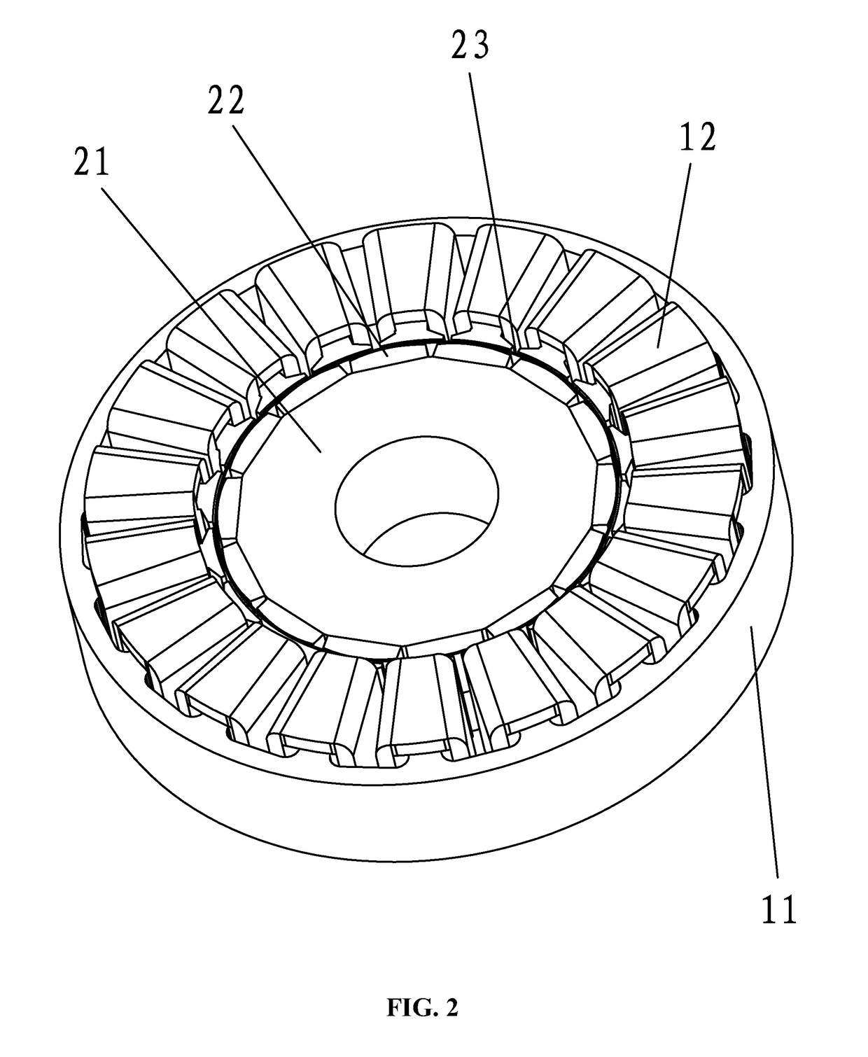 Permanent magnet motor having reduced torque ripple