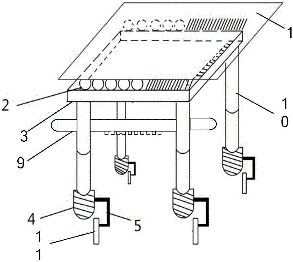 Agricultural pesticide spraying vehicle