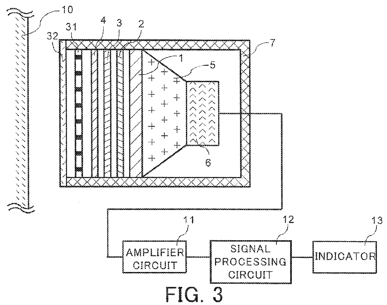 Radioactive contamination inspection apparatus