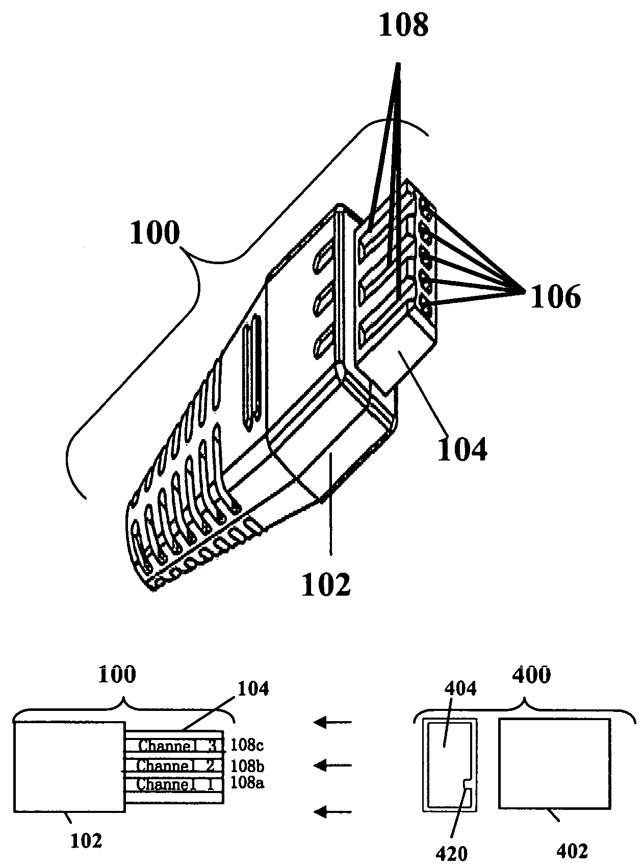 Key coded power adapter connectors