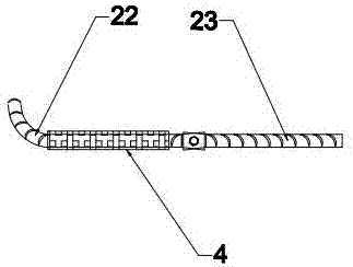 PK prestressed concrete composite slab lifting appliance and lifting method adopting same