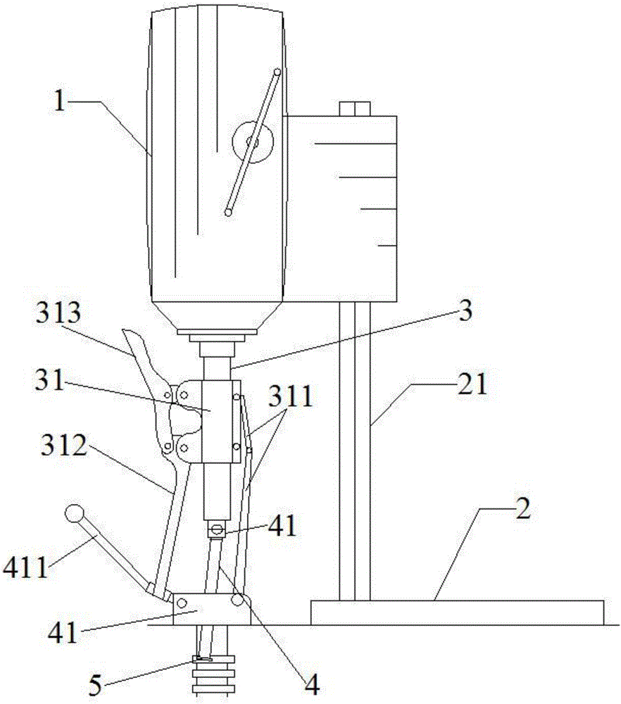 Hole drilling and slot expanding equipment