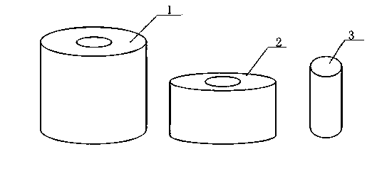 Laser sintering synthesis method of ceramic-particle-reinforced nickel-aluminum-based composite