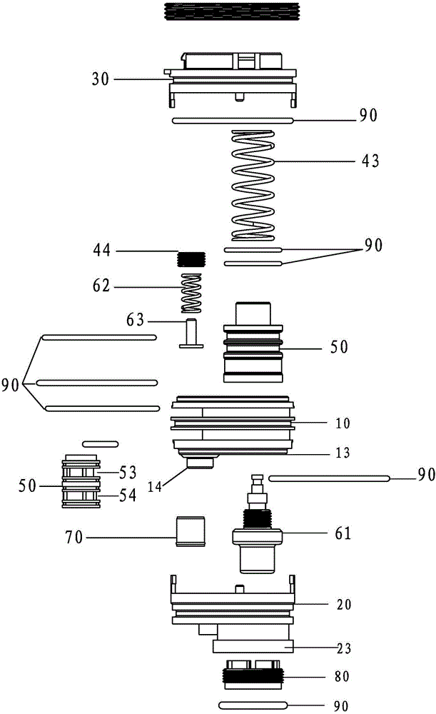 Constant-temperature constant-pressure valve and constant-temperature constant-pressure device