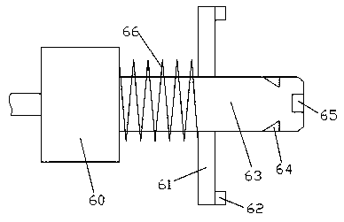 Flushing device for stainless steel dining utensils