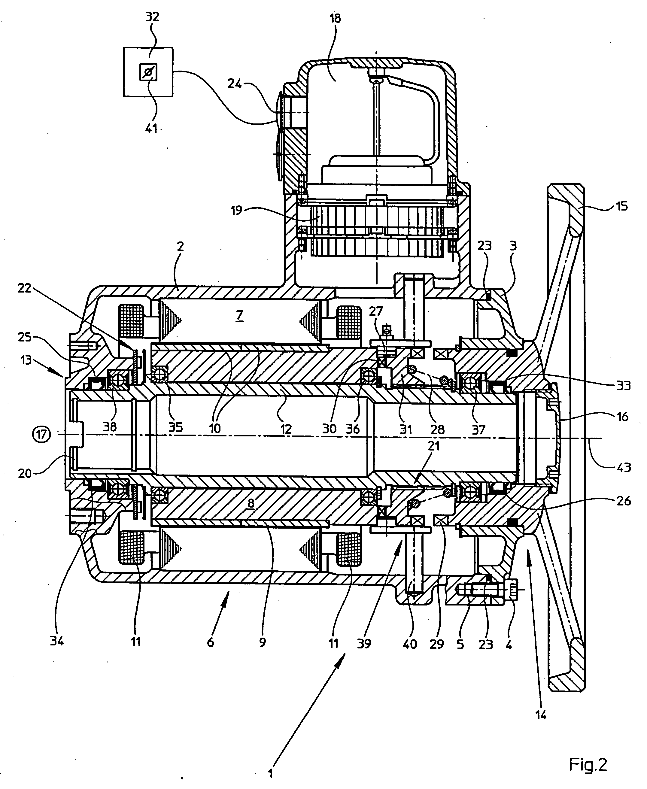 Actuator for operating a valve in process automation