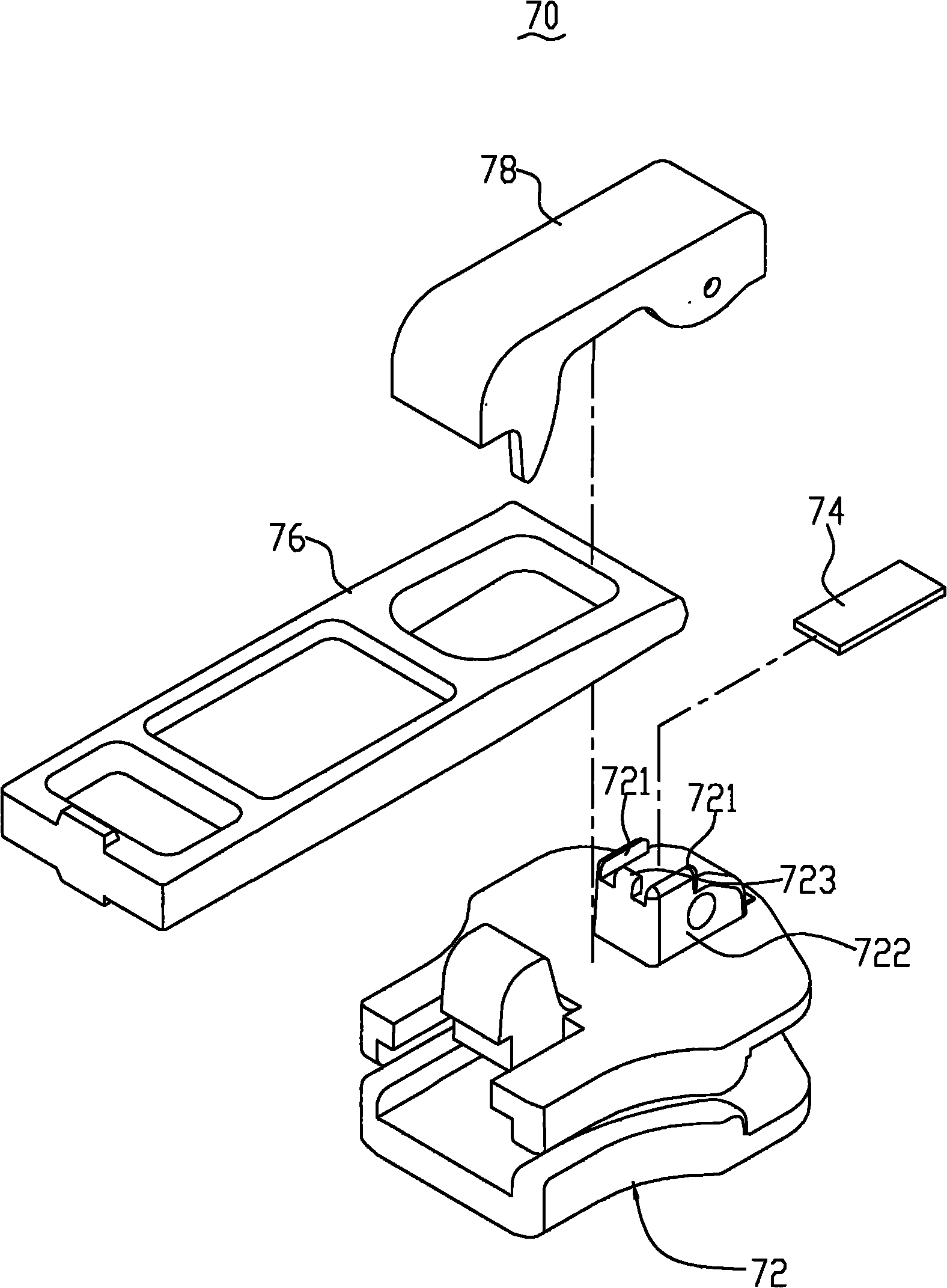 Puller shrapnel assembling machine