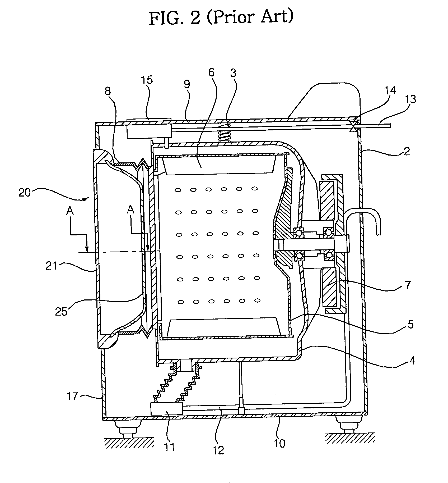 Door for drum type washing machine and method of manufacturing door with decorative part