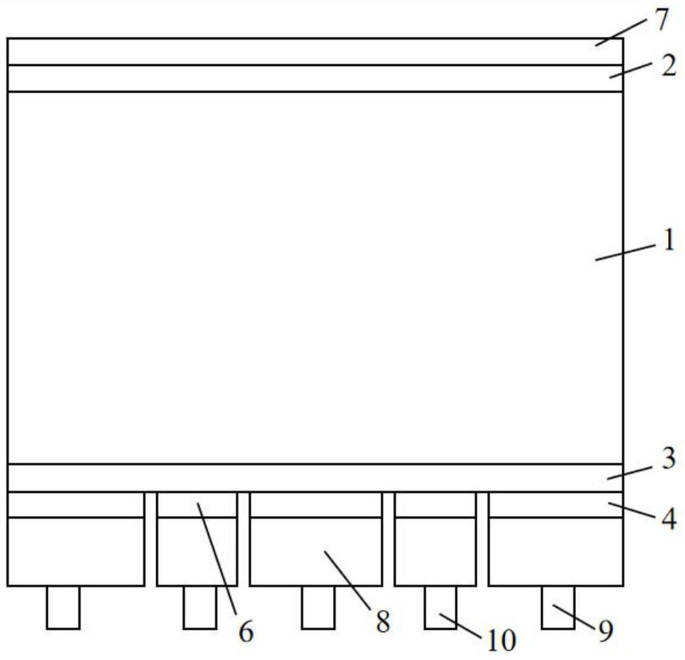 N-type monocrystalline silicon HBC solar cell preparation method