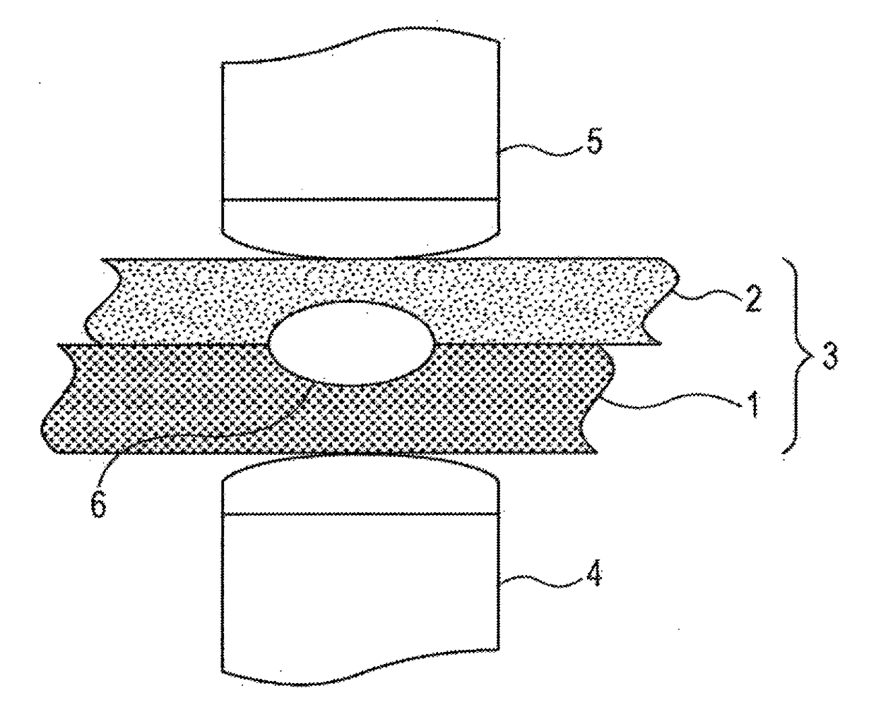 Resistance spot welding method and weld joint