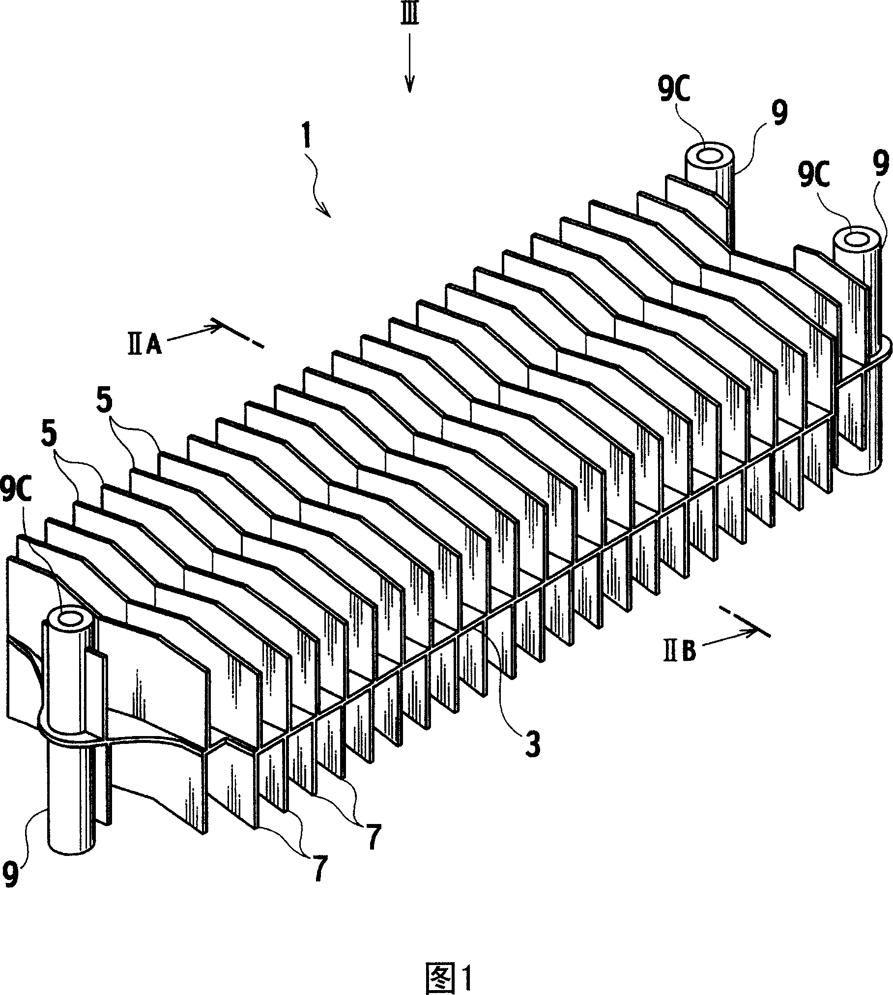 Electrode and electric dirt collector