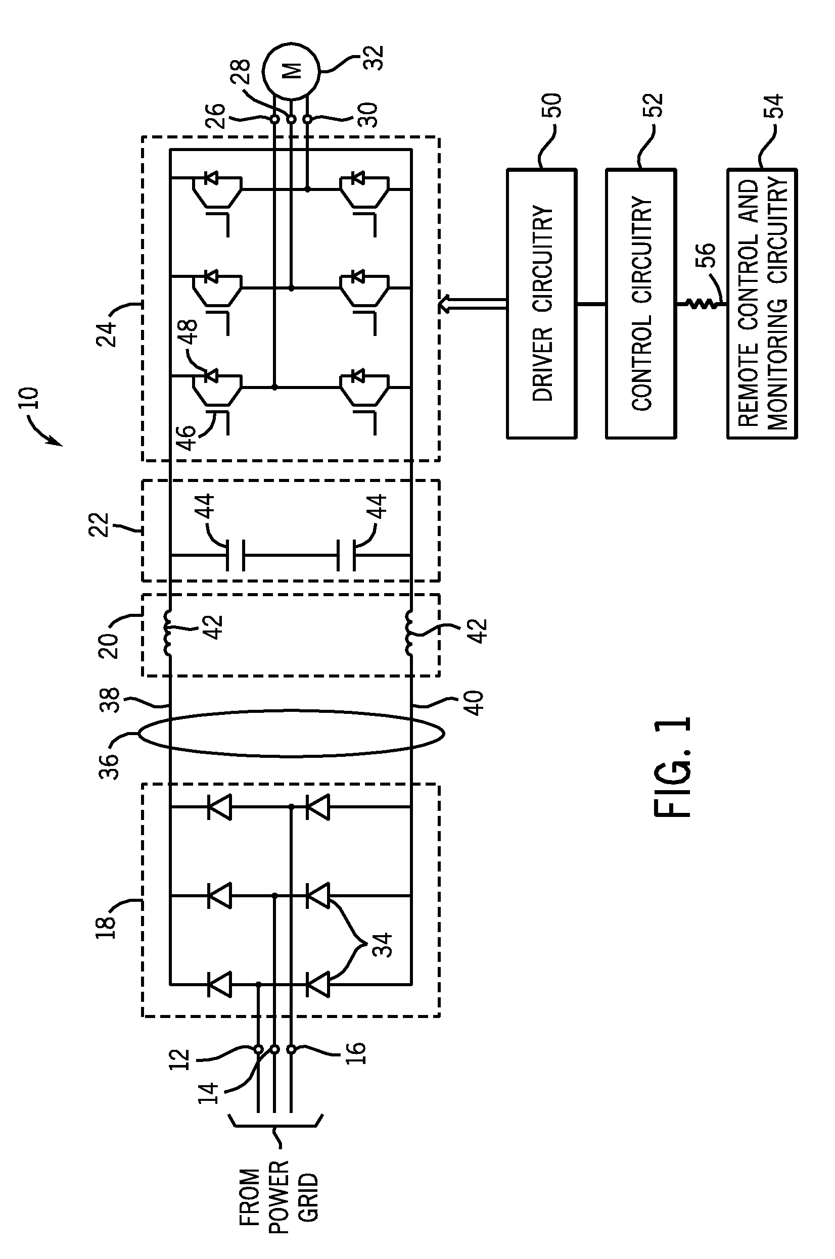 Power electronic module with an improved choke and methods of making same