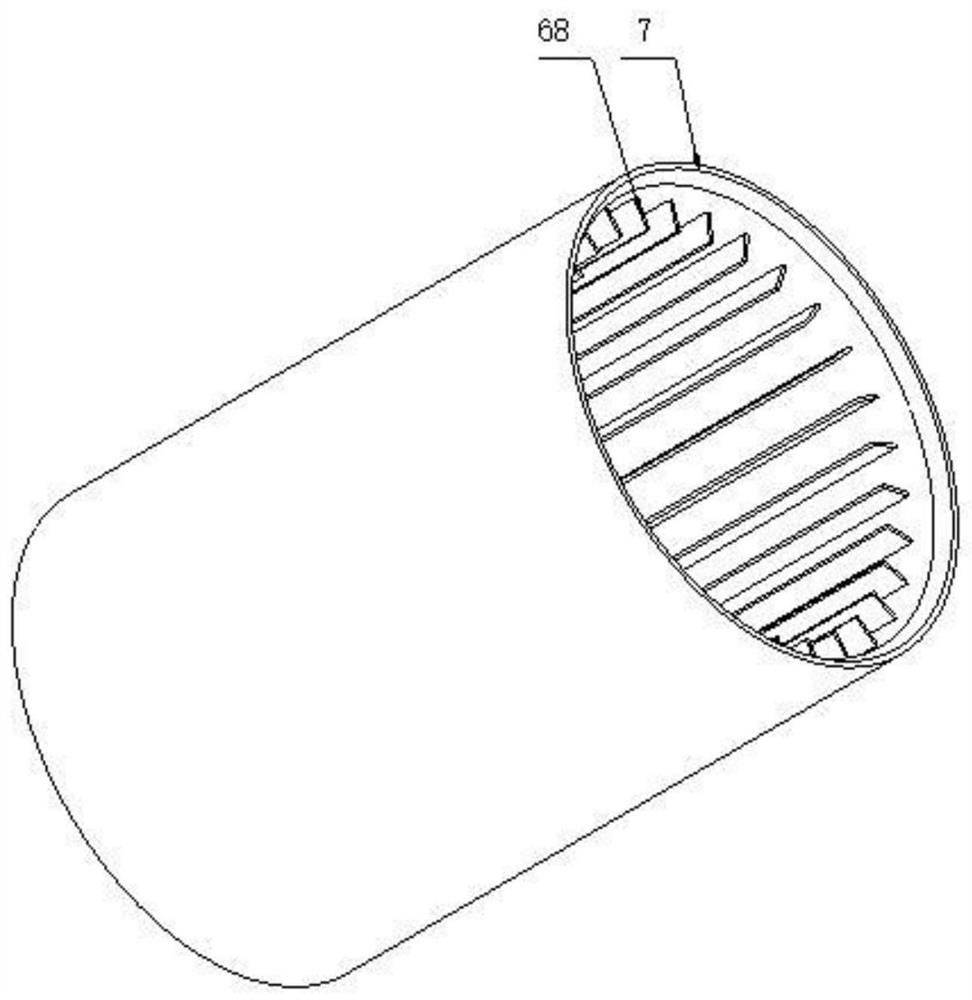 Permanent magnet electric roller with non-return device