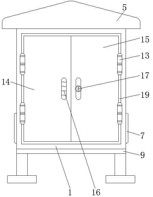 Ring main unit for outdoor use