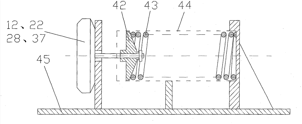 Development experimental platform for detecting and controlling automobile tire pressure ABS (Anti Lock Brake System)/ASR (Acceleration Slip Regulation) key part