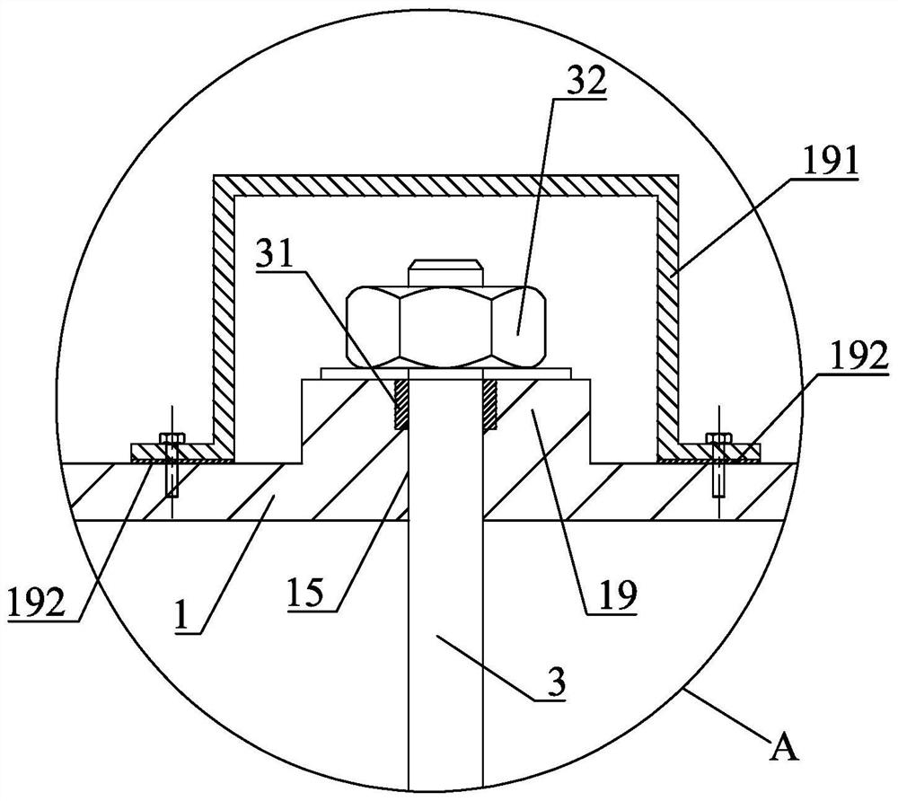 Soil moisture maintenance device for horticultural plants and its maintenance process