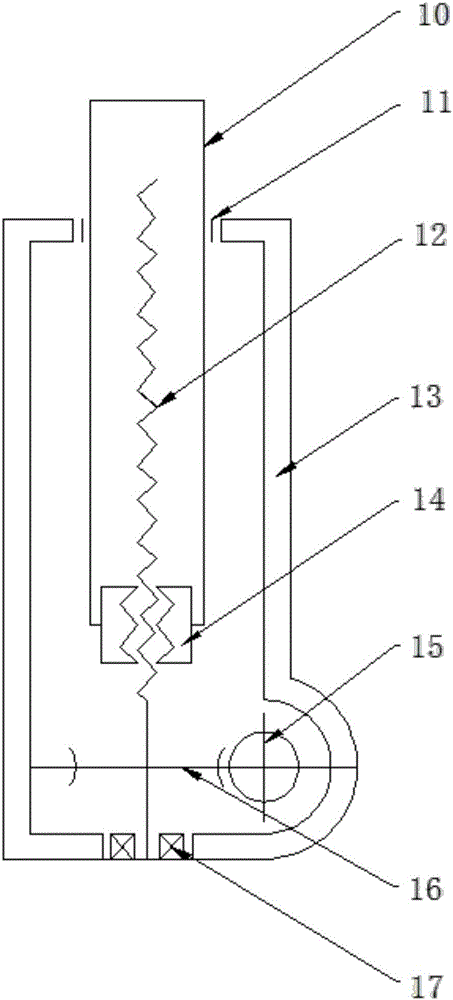 Automatic mechanical frame lifting device