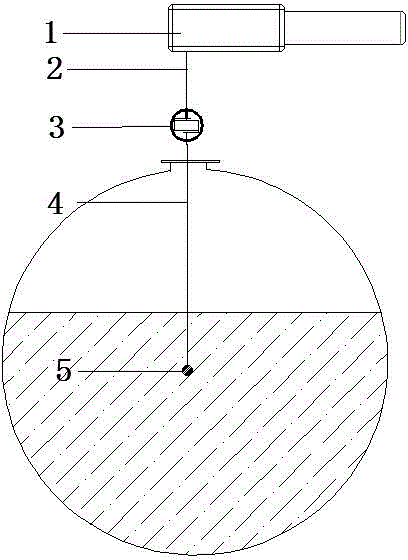 Electronic liquid densimeter