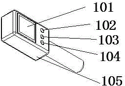 Electronic liquid densimeter