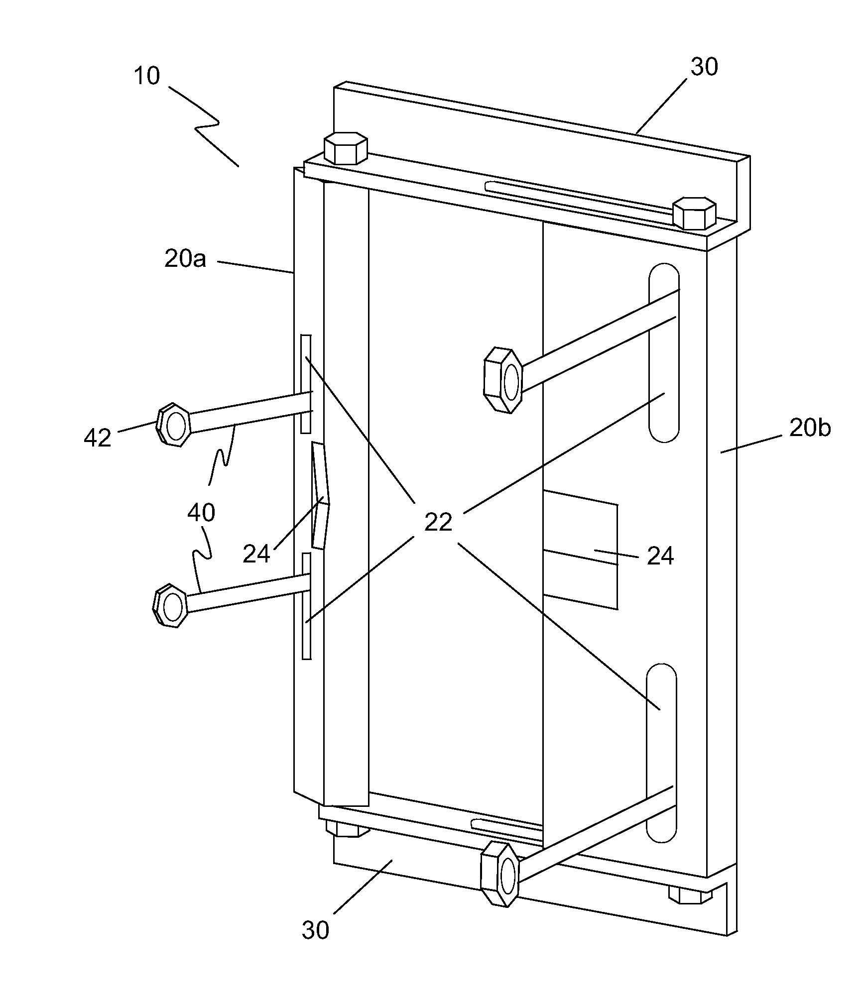 Portable manway cover hinge device