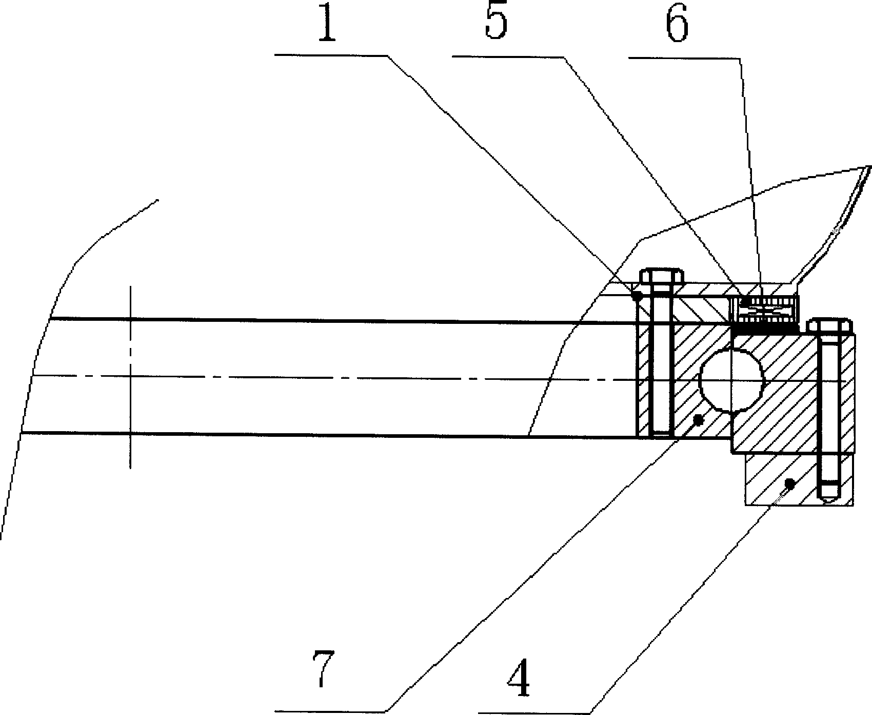 Electromagnetic variation paddle mechanism of windmill generator