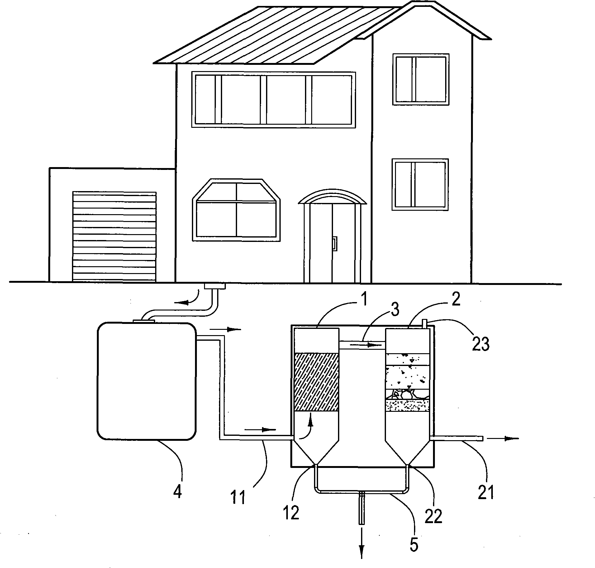 Sewage treatment system