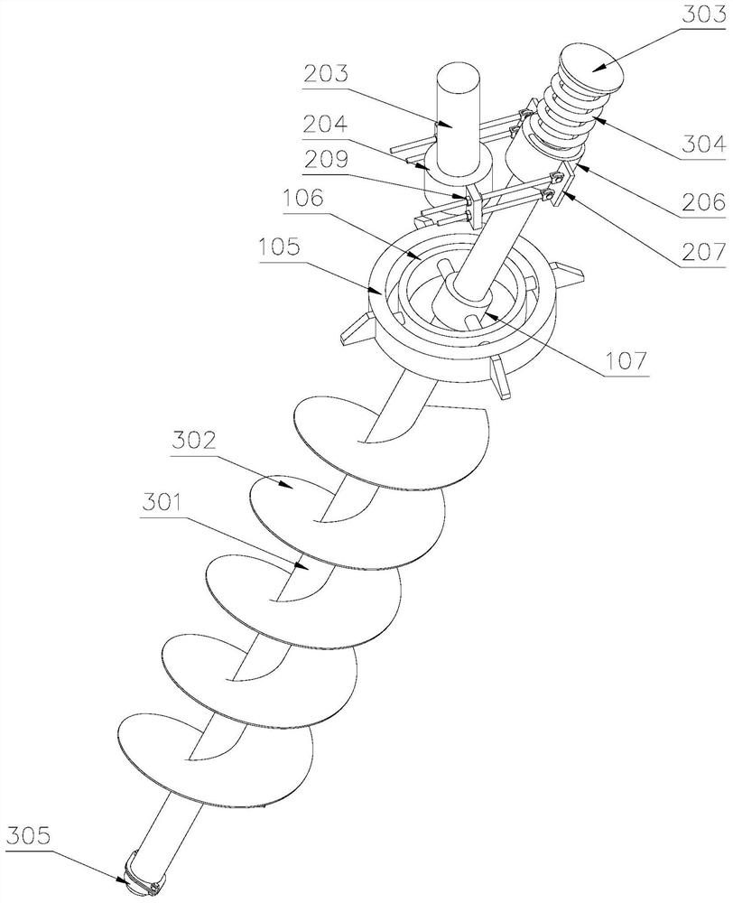 Water-fertilizer-pesticide uniform mixing device for agricultural drip irrigation