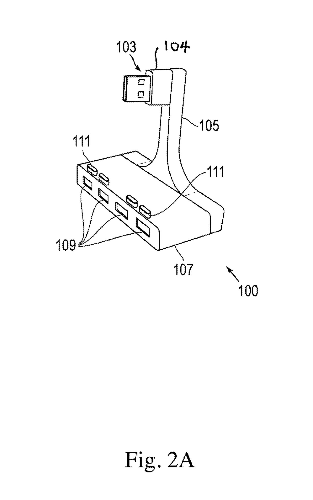 Computer interface extender apparatus